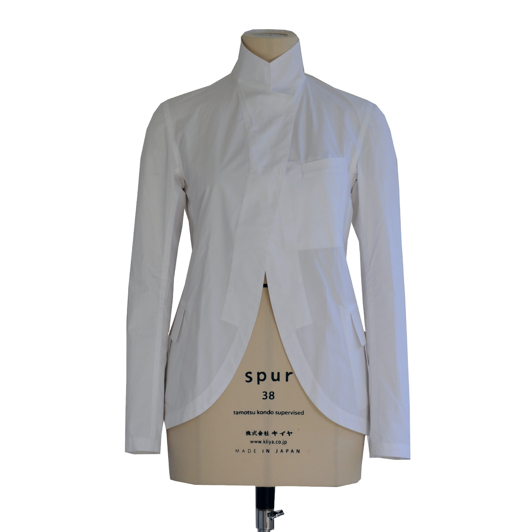 White cotton jacket Into the light